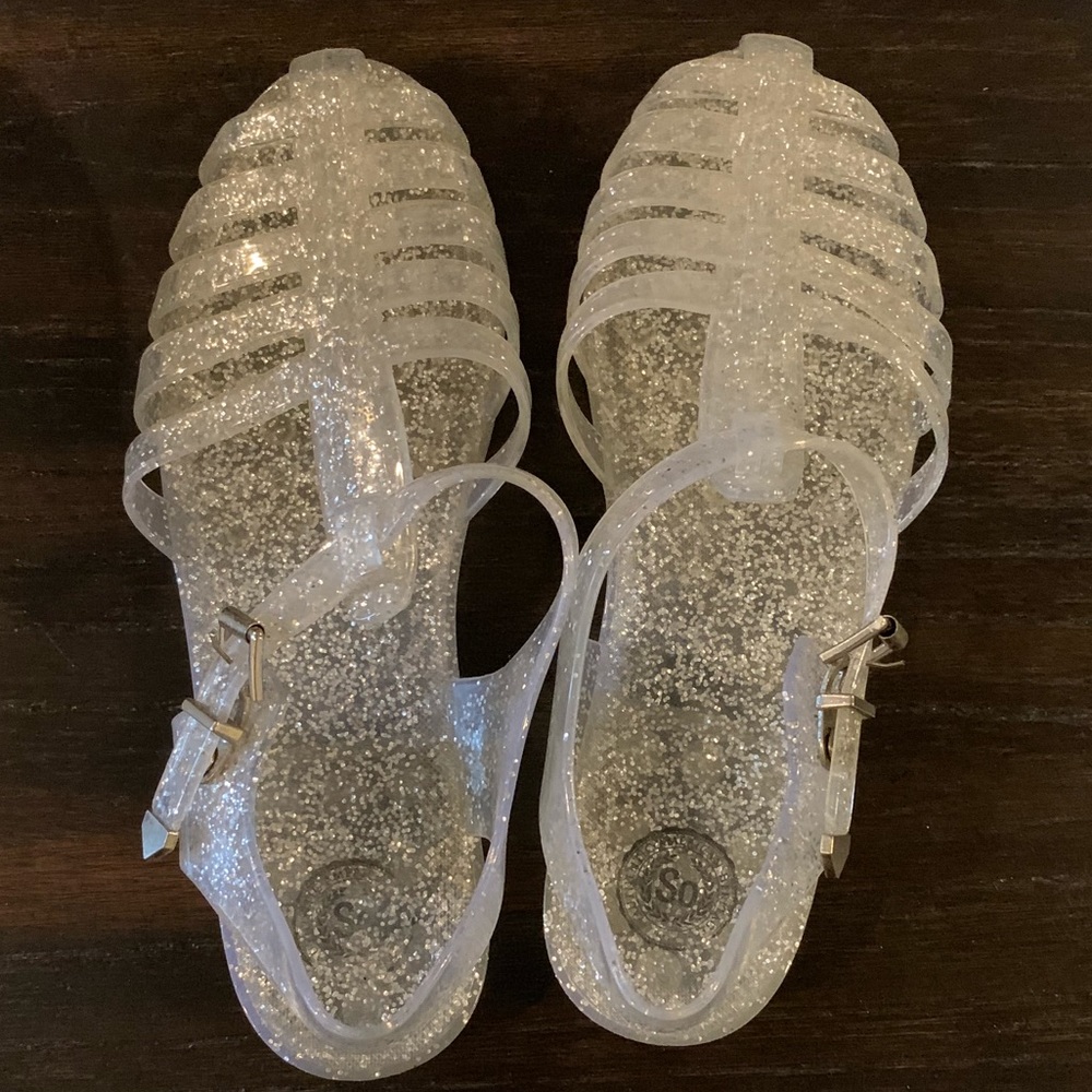 SO clear gel shoes
